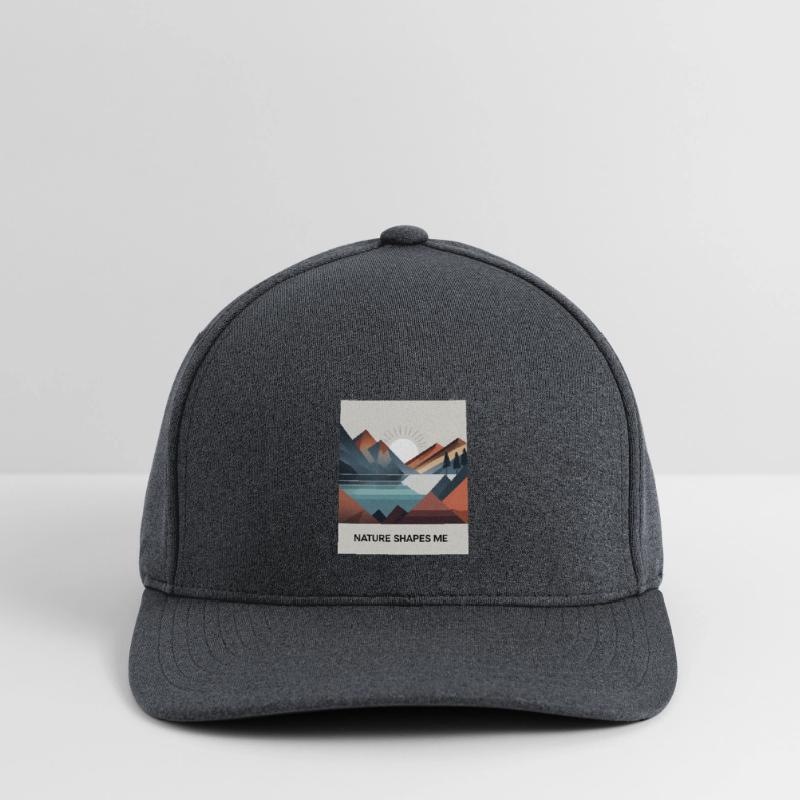 Nature Shapes Me Tee Abstract mountains and lakes