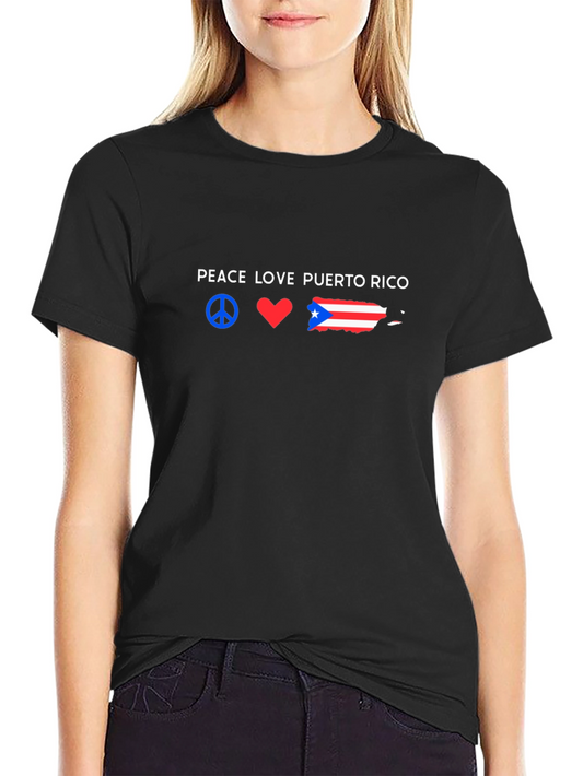 Peace Love Puerto Rico T-Shirt