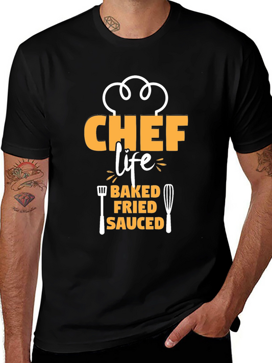 Chef Life Graphic T-Shirt - Foodie Apparel