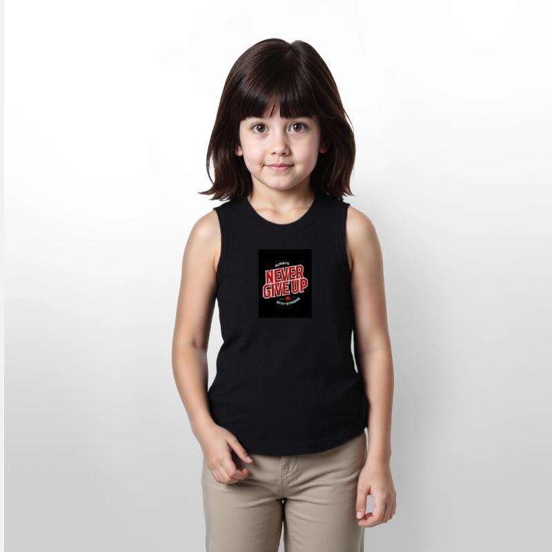 never give up – Minimal Streetwear Tee