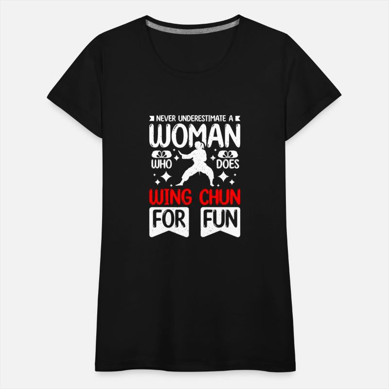 Never underestimate a woman who does wing chun