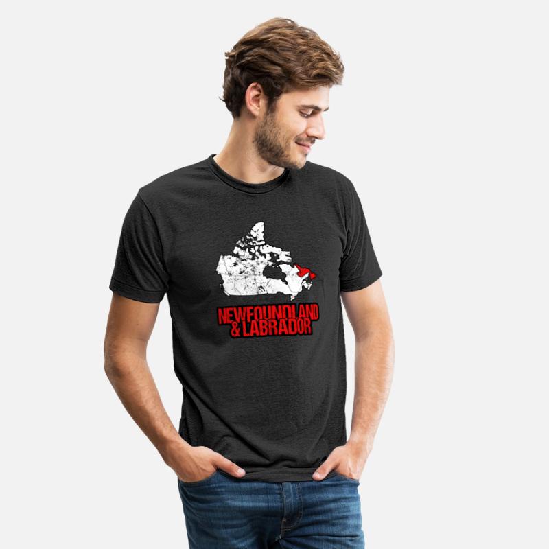 Newfoundland & Labrador Vintage Canada Map