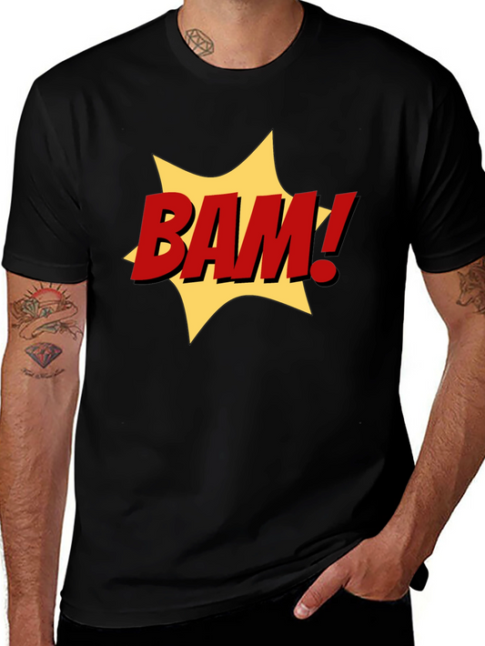 Bam! Graphic Tee - Comic Style T-Shirt