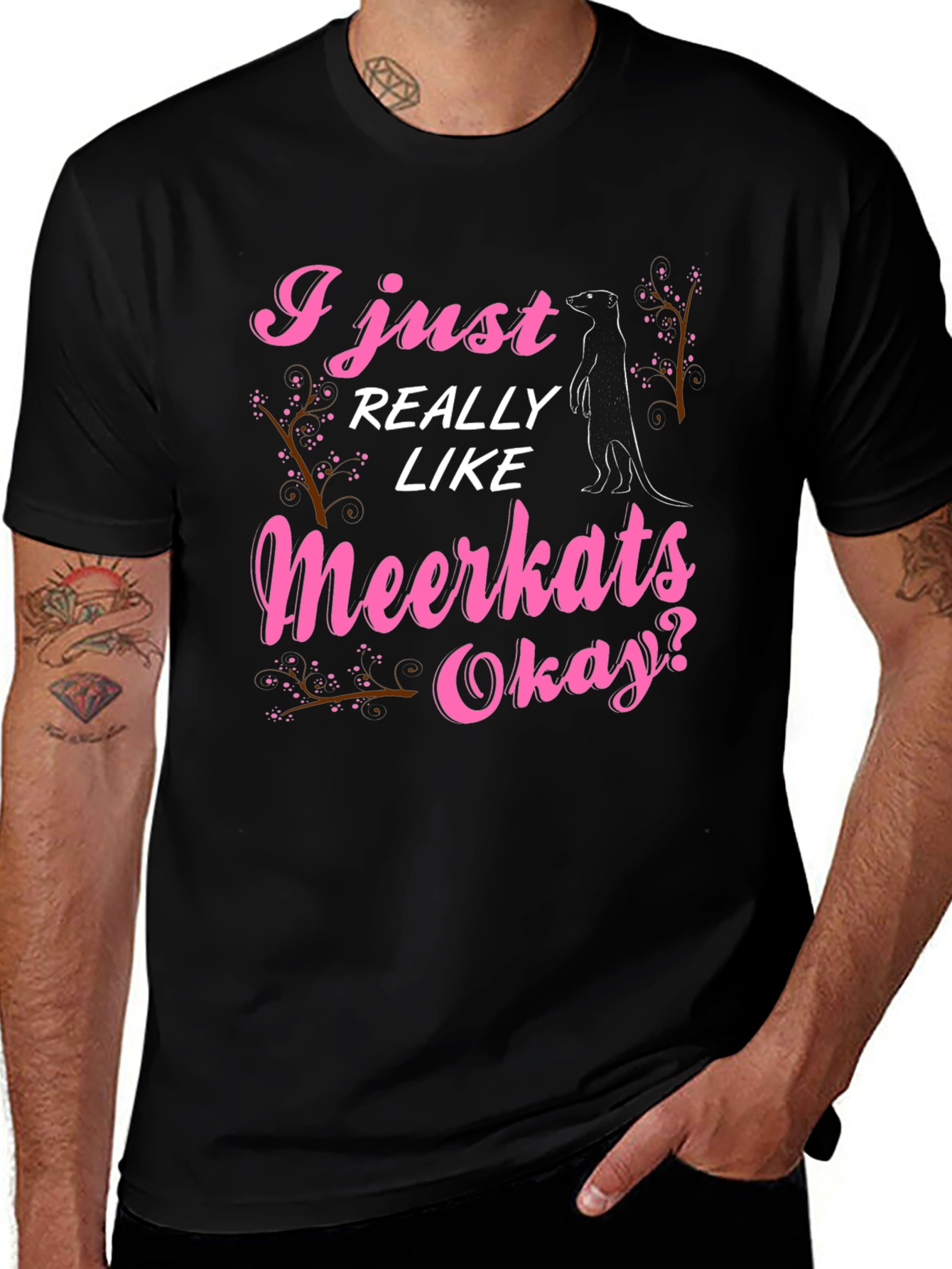 I Just Really Like Meerkats Okay T-Shirt