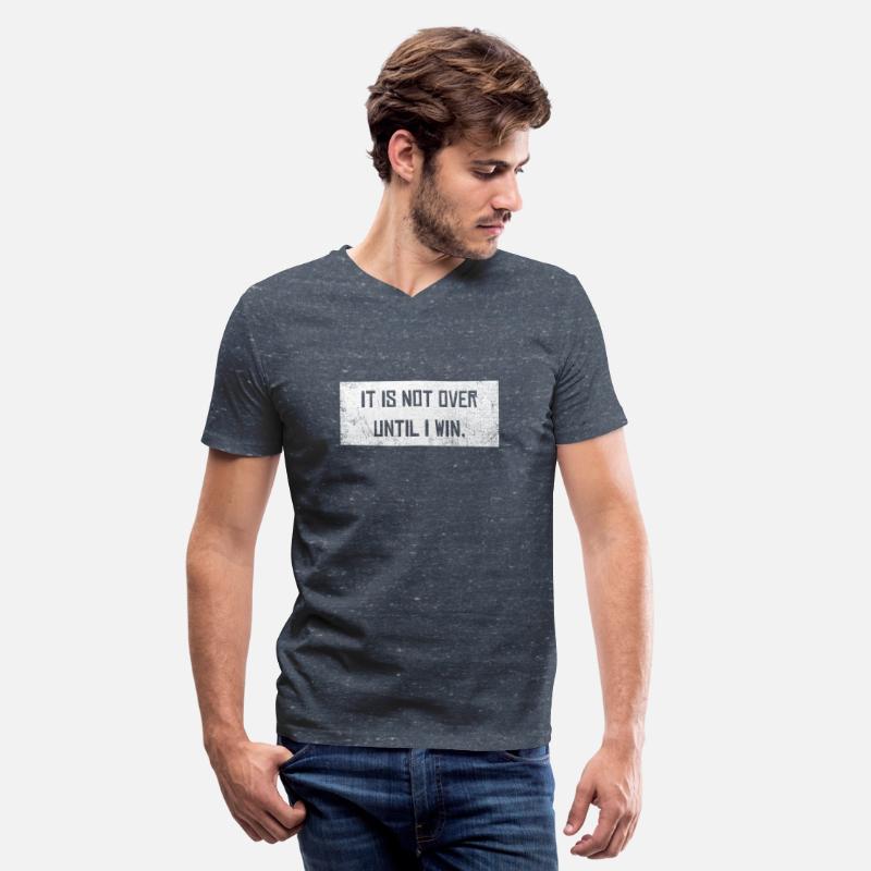 Not over until I win Motivation Slogan Winner