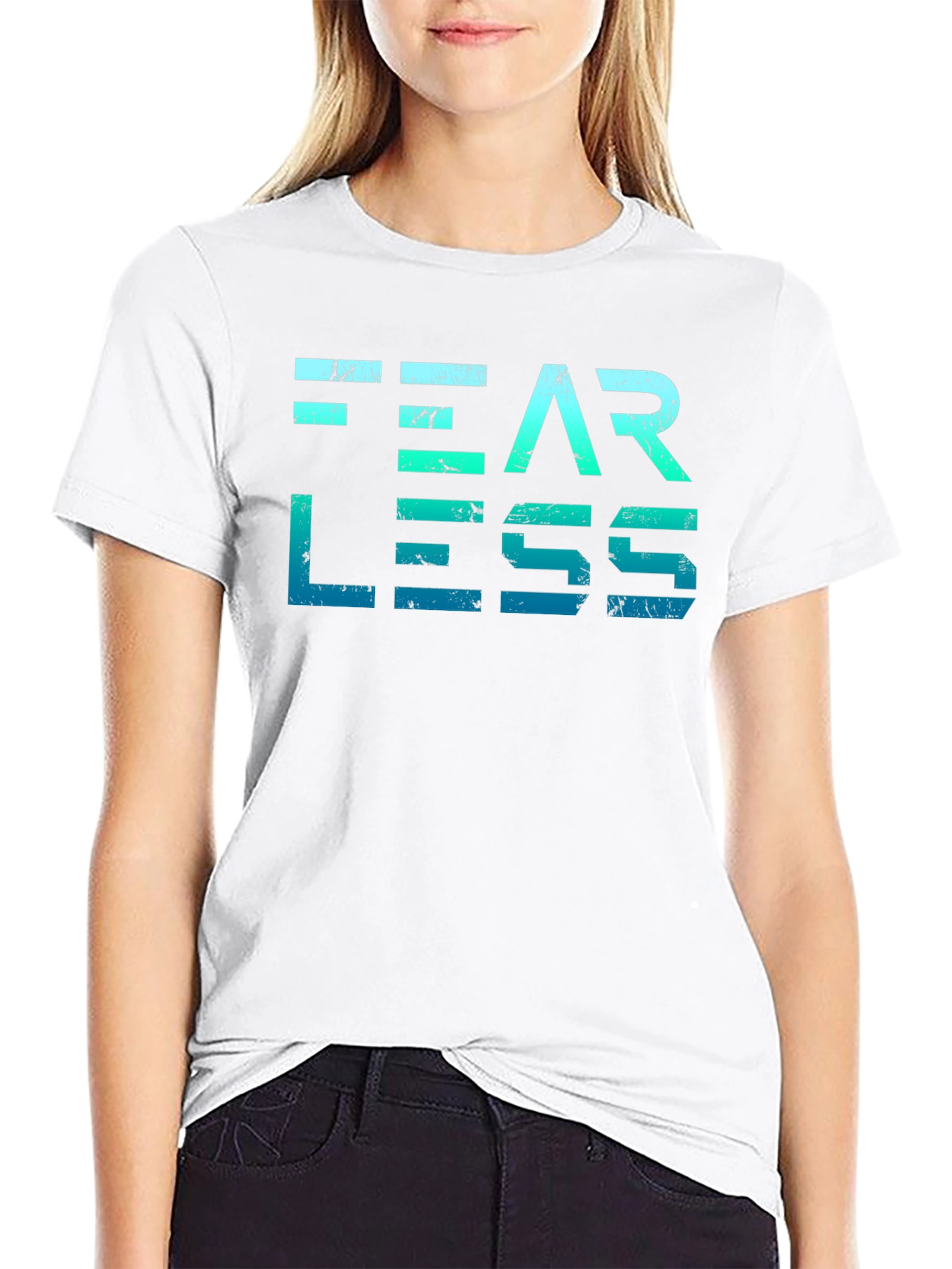 Fearless Graphic Tee - Mens Black T-Shirt