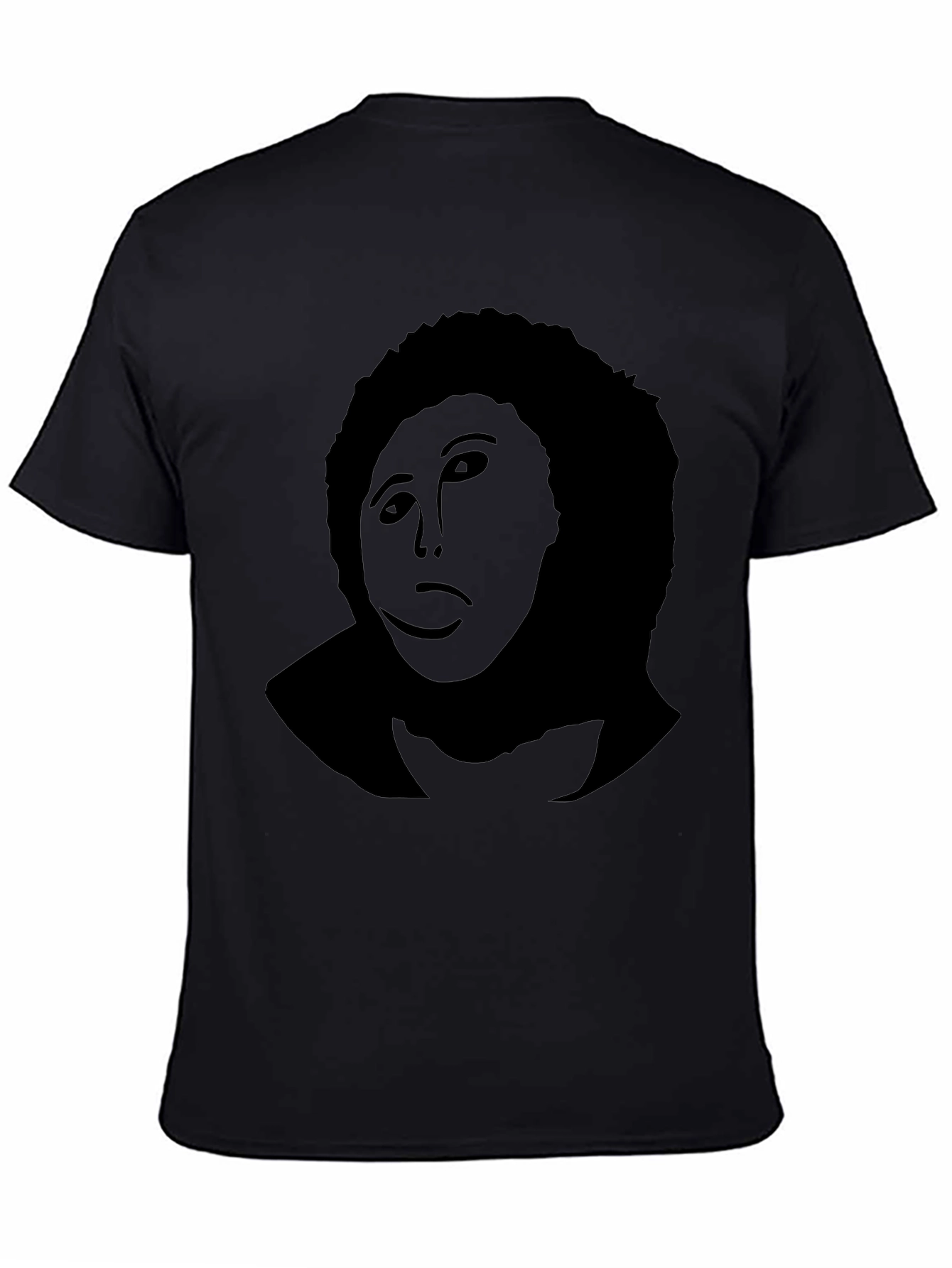Retro Silhouette Black T-Shirt