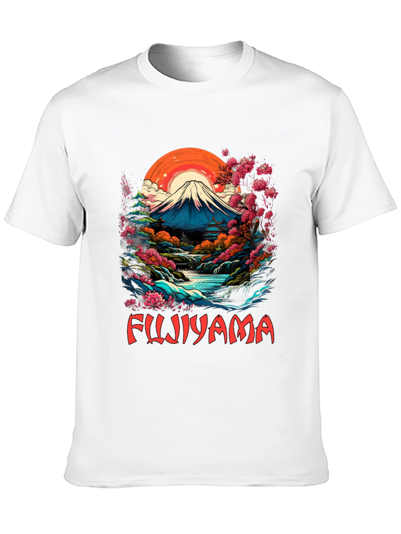 Fujiyama Graphic Tee - Unique Japanese Inspired Design