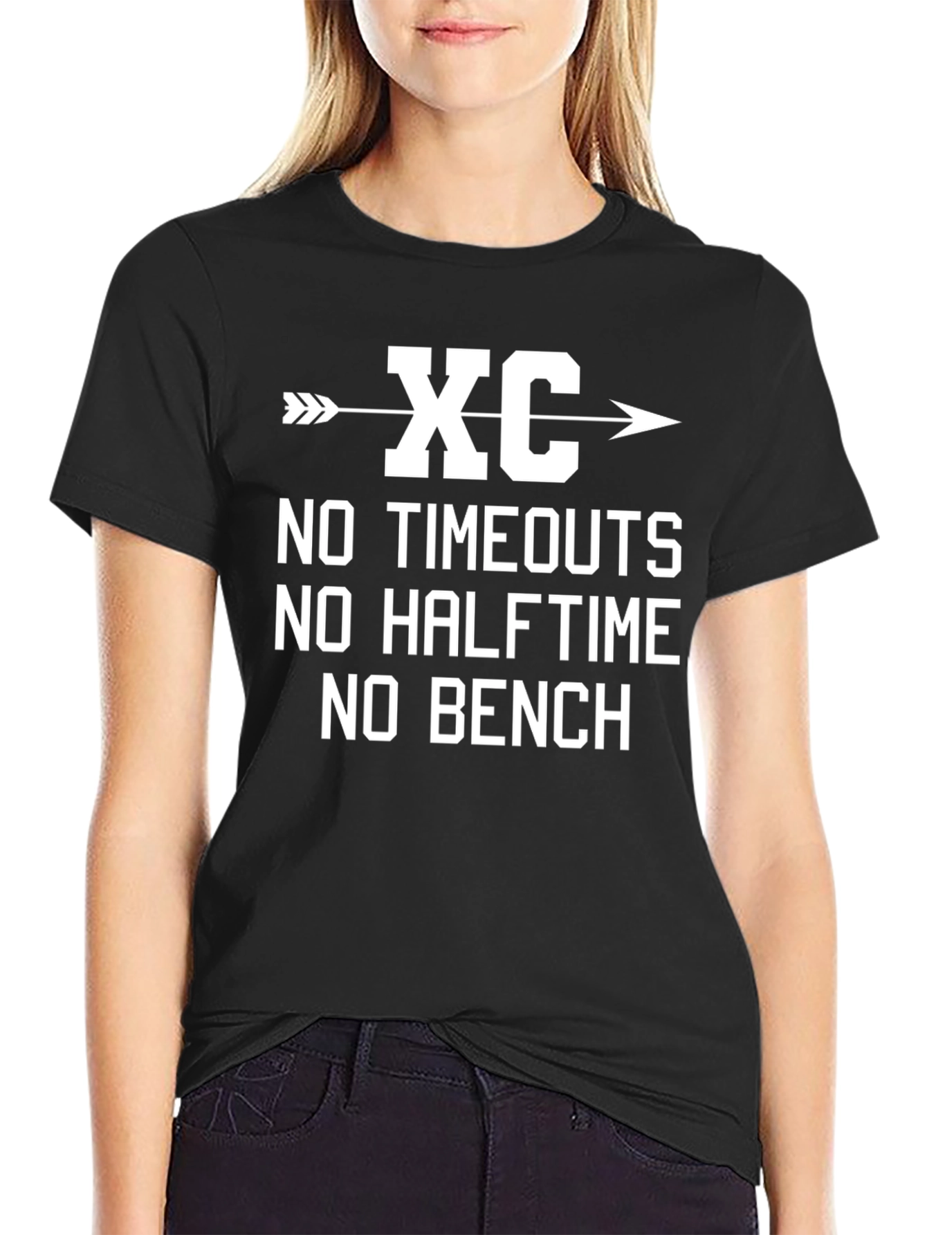 XC No Timeouts Tee - Cross Country Running Shirt