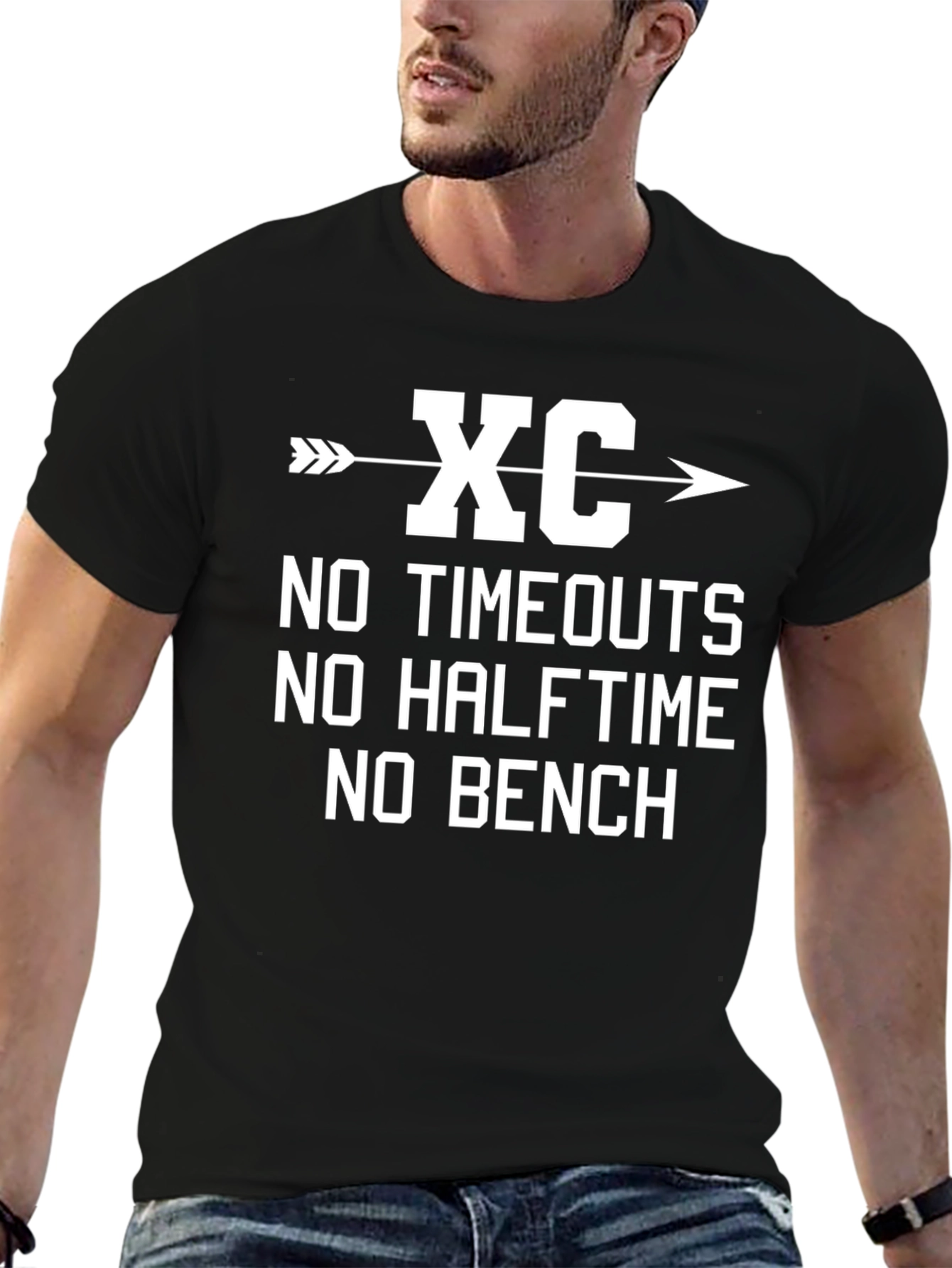 XC No Timeouts Tee - Cross Country Running Shirt