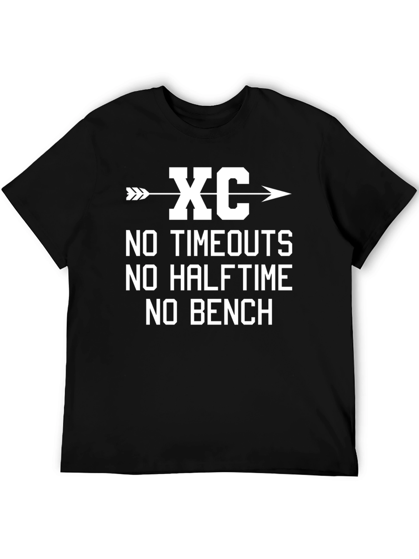 XC No Timeouts Tee - Cross Country Running Shirt