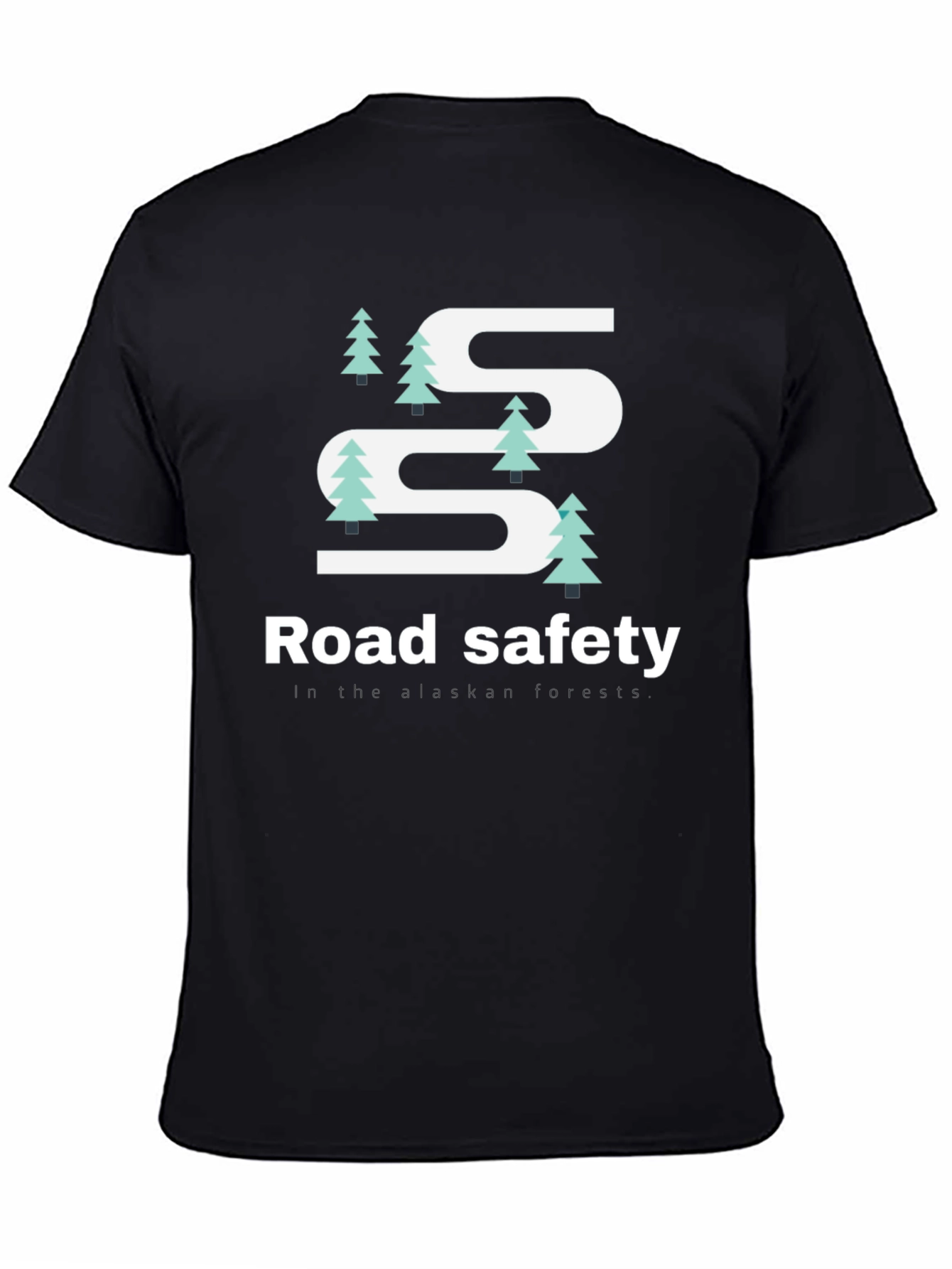 Road Safety Alaskan Forest T-Shirt