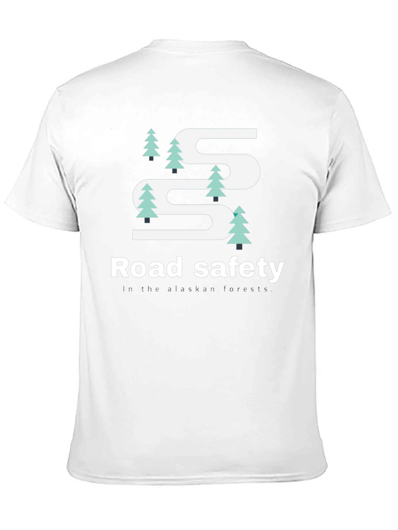 Road Safety Alaskan Forest T-Shirt