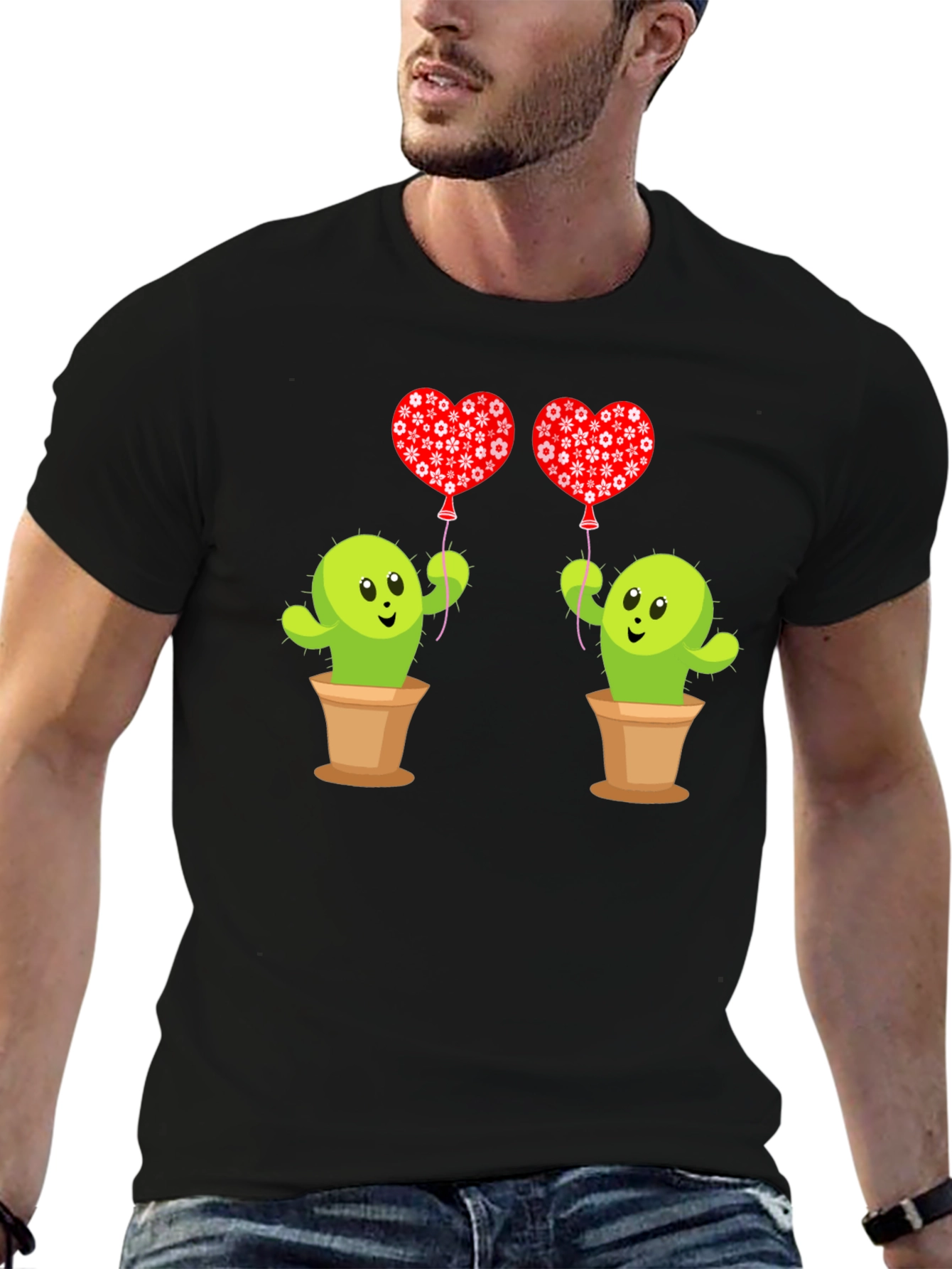 Cute Cactus Love T-Shirt