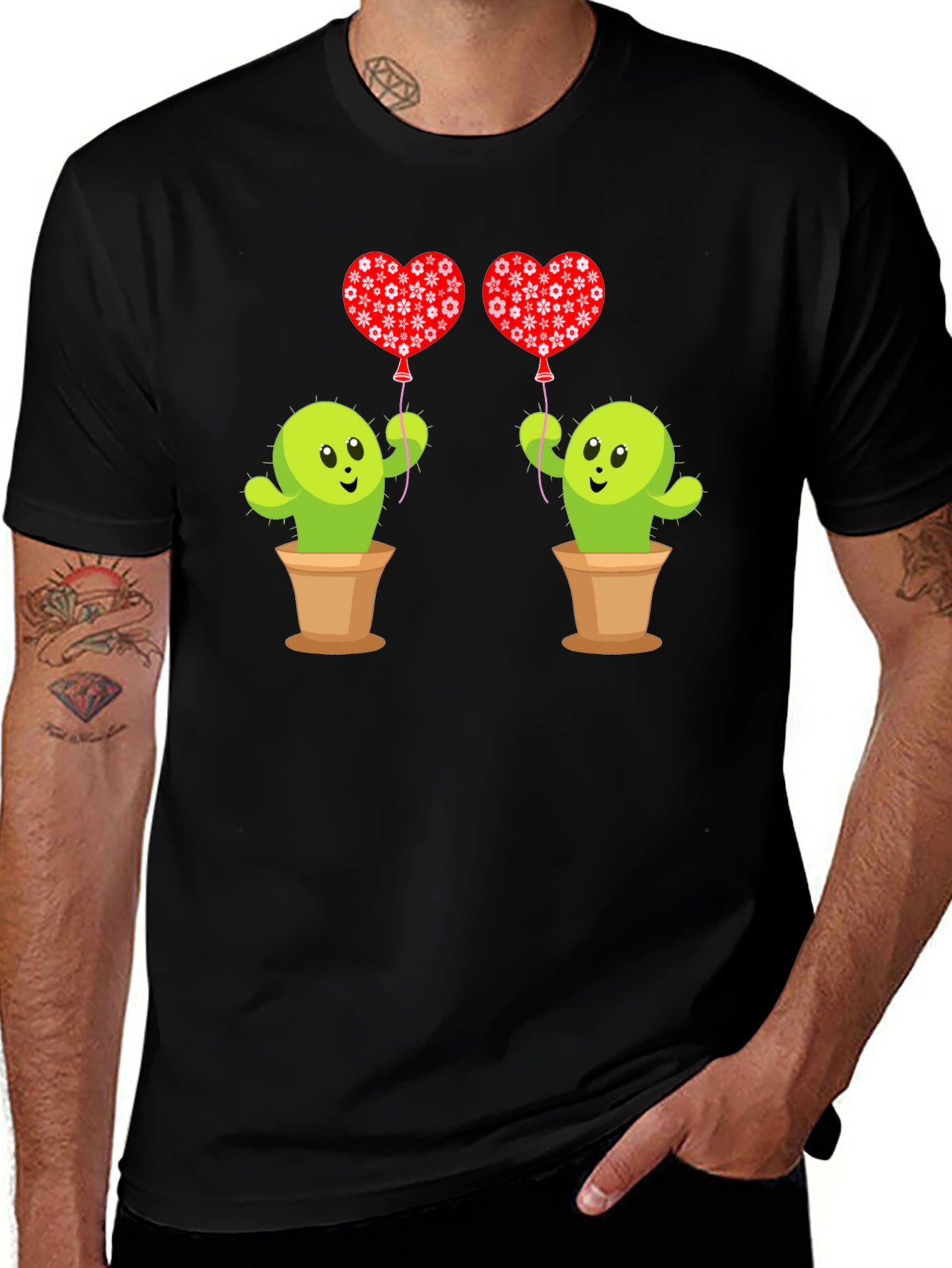 Cute Cactus Love T-Shirt