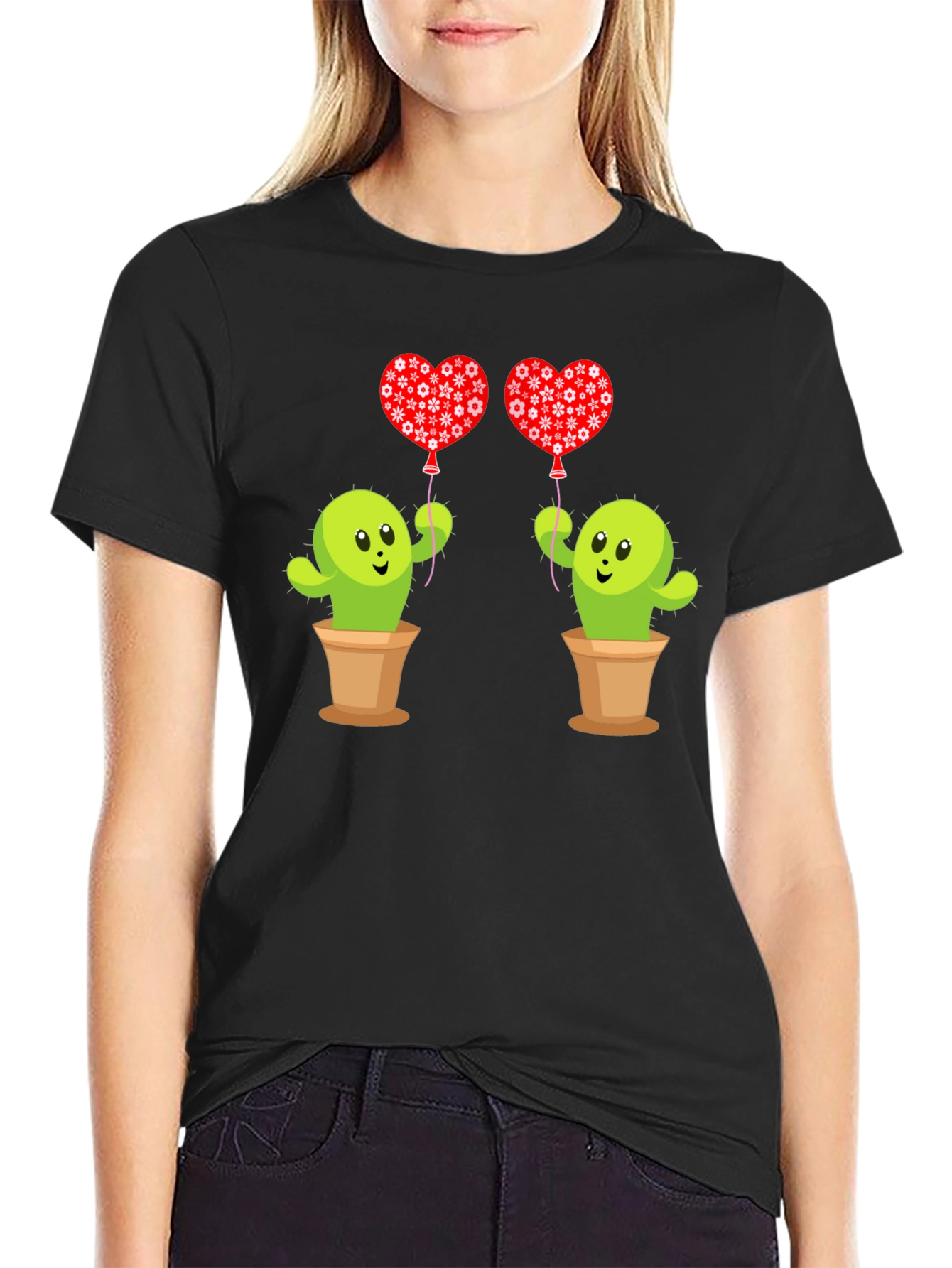 Cute Cactus Love T-Shirt