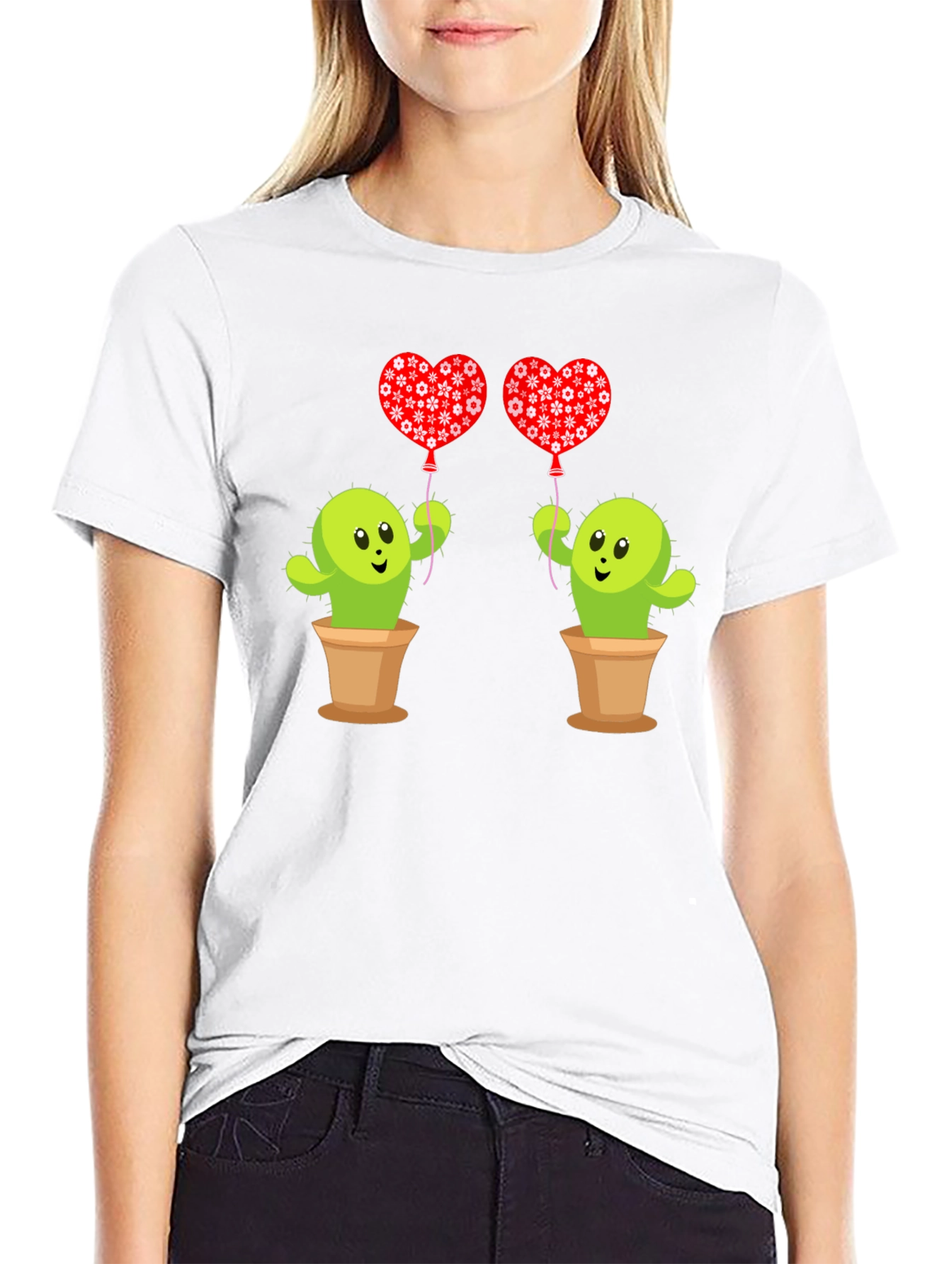 Cute Cactus Love T-Shirt