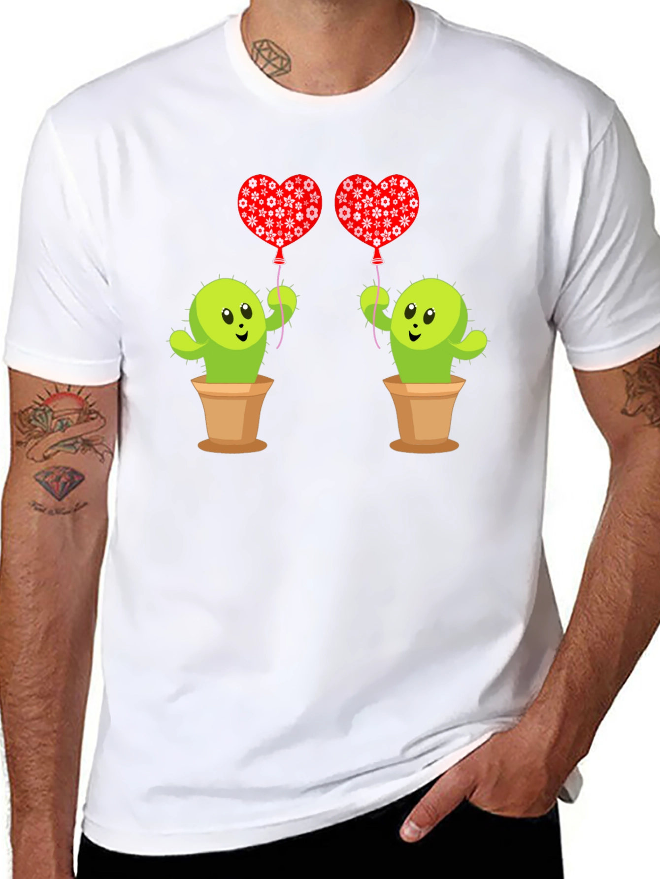 Cute Cactus Love T-Shirt