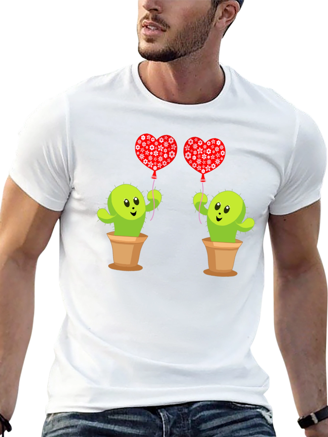Cute Cactus Love T-Shirt