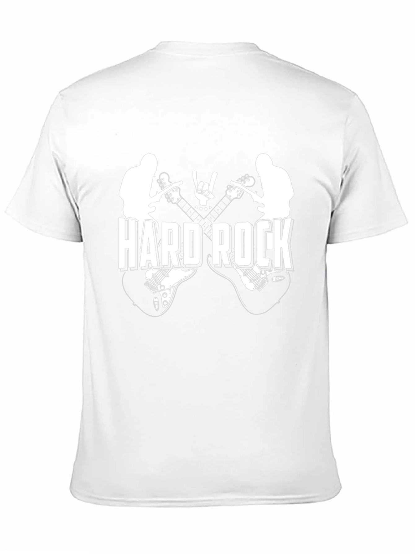 Hard Rock Music T-Shirt - Black Graphic Tee
