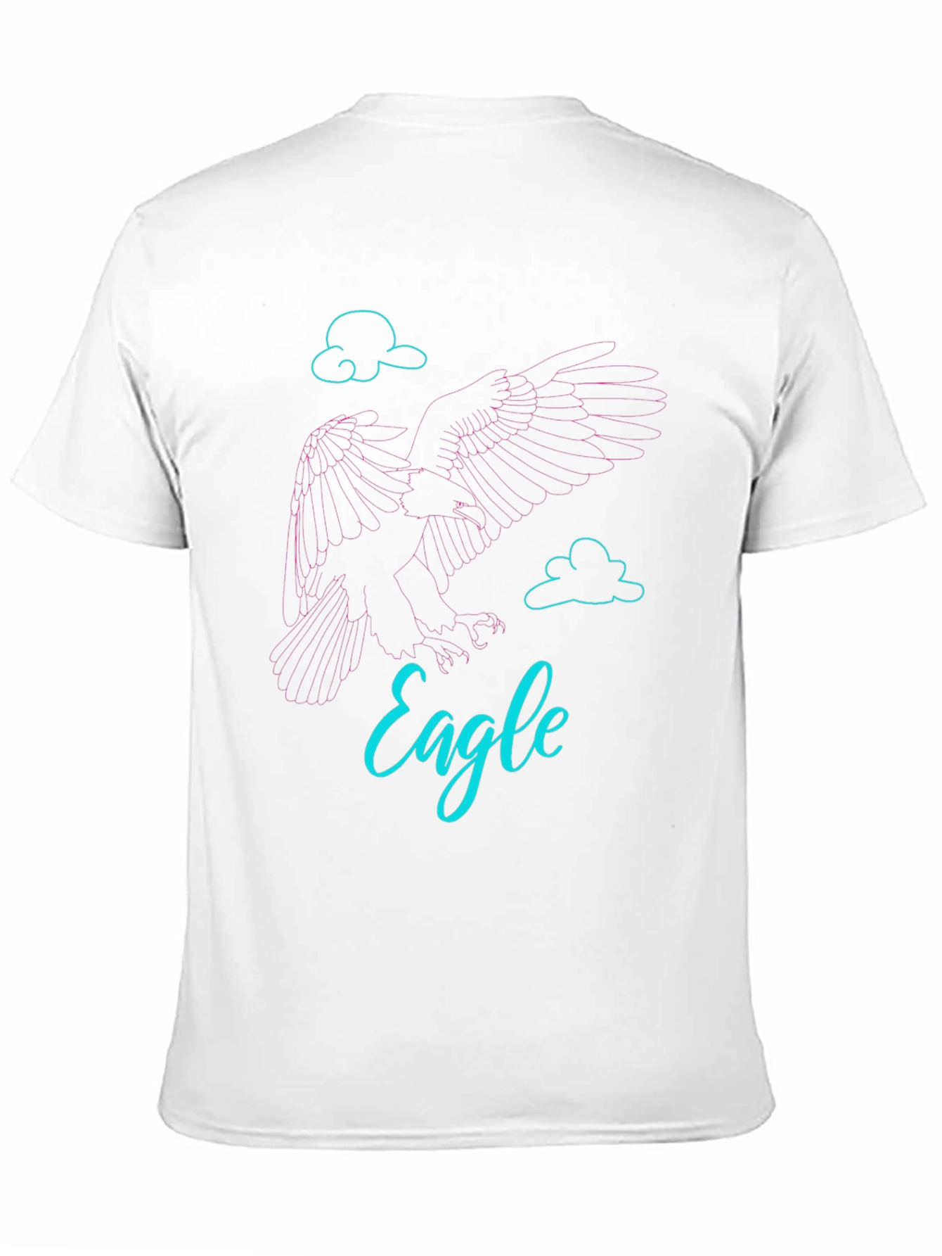Eagle Graphic Tee - Stylish Mens Black T-Shirt