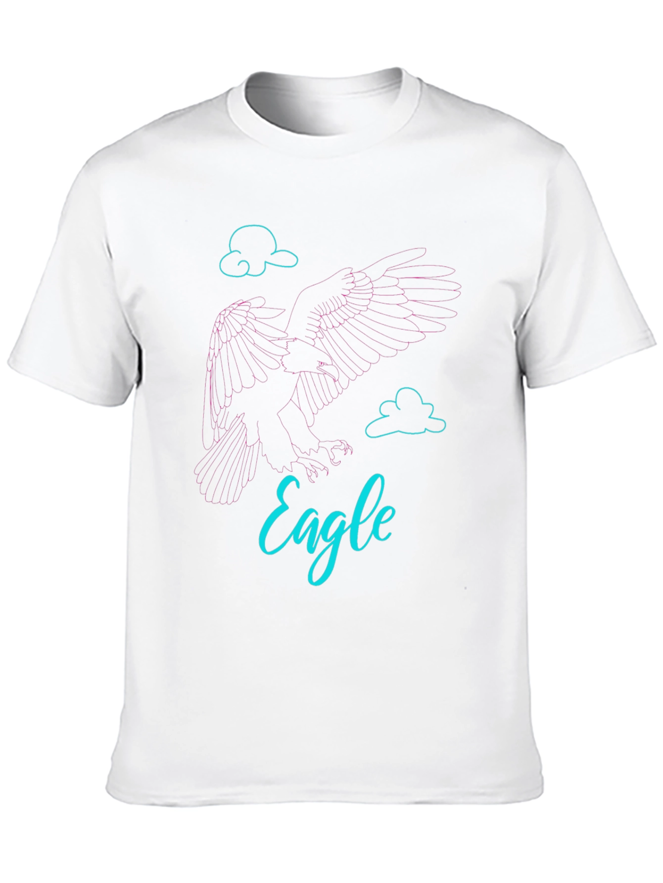 Eagle Graphic Tee - Stylish Mens Black T-Shirt