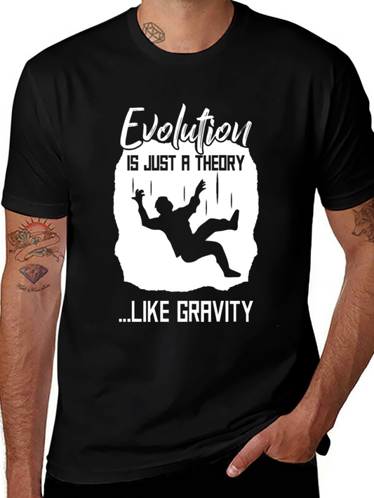 Evolution Gravity Theory Graphic Tee