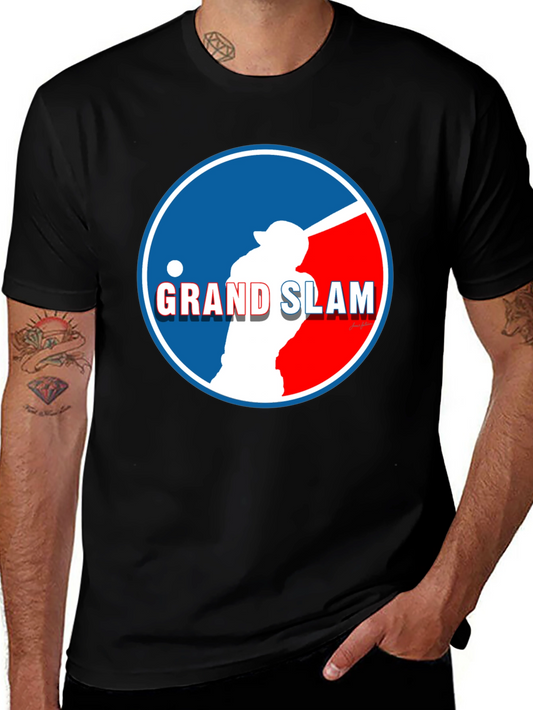 Grand Slam Baseball Graphic T-Shirt