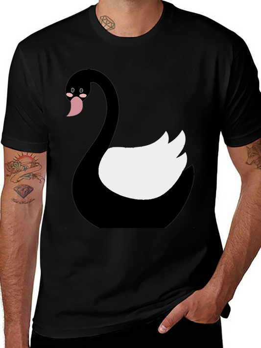 Black Swan Graphic T-Shirt - Unique Design