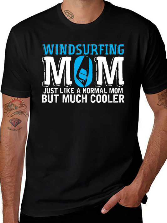 Windsurfing Mom Graphic T-Shirt