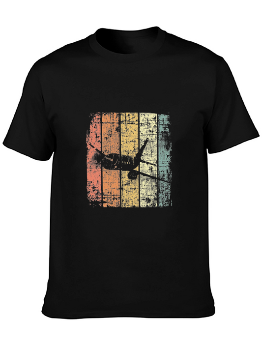 Vintage Scuba Diver Graphic T-Shirt