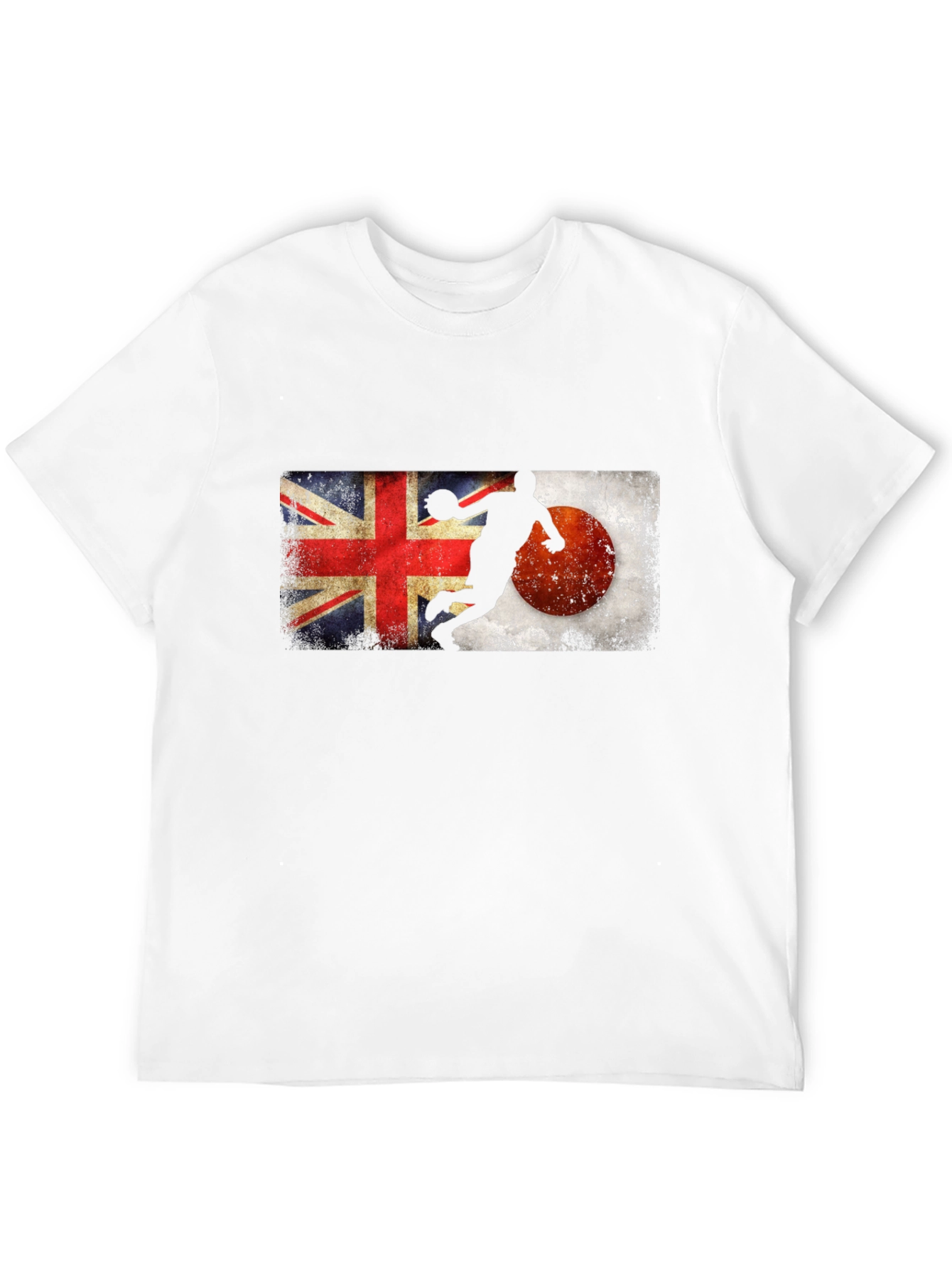 Union Jack Japan Basketball T-Shirt