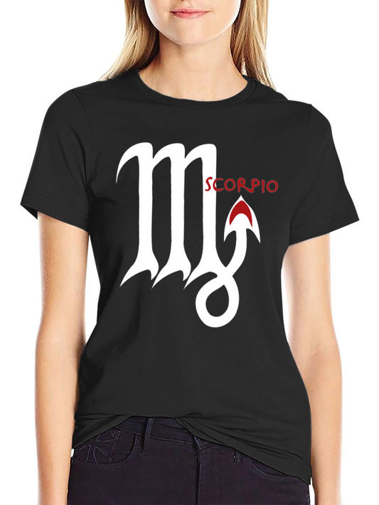 Scorpio Zodiac T-Shirt - Black Graphic Tee