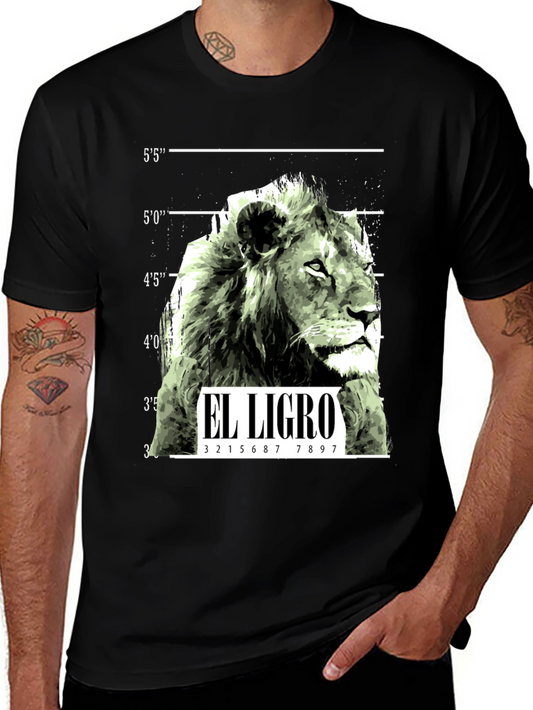 El Ligro Lion Graphic T-Shirt