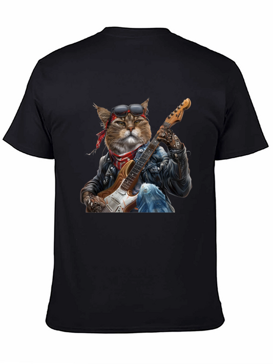 Cool Cat Guitarist T-Shirt