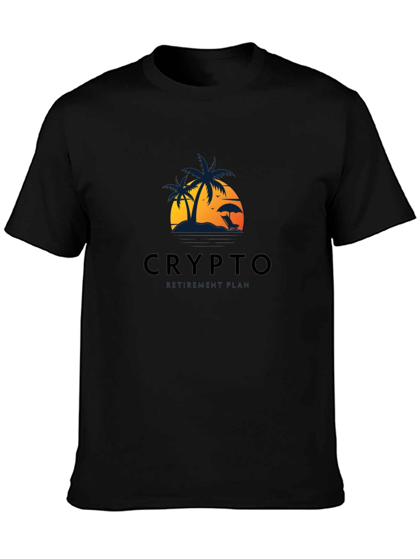 Crypto Beach Vibe T-Shirt - Relaxed Fit