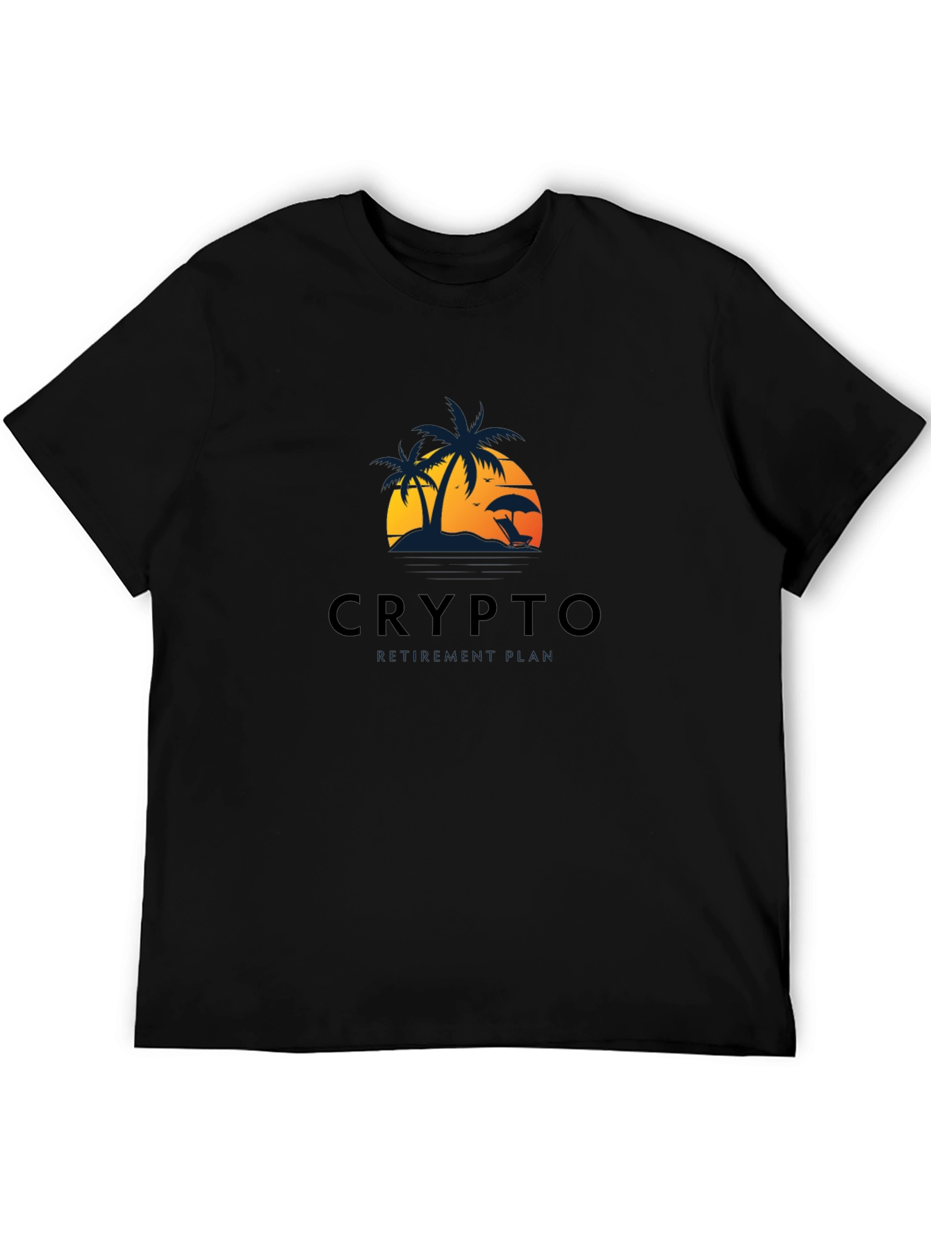 Crypto Beach Vibe T-Shirt - Relaxed Fit