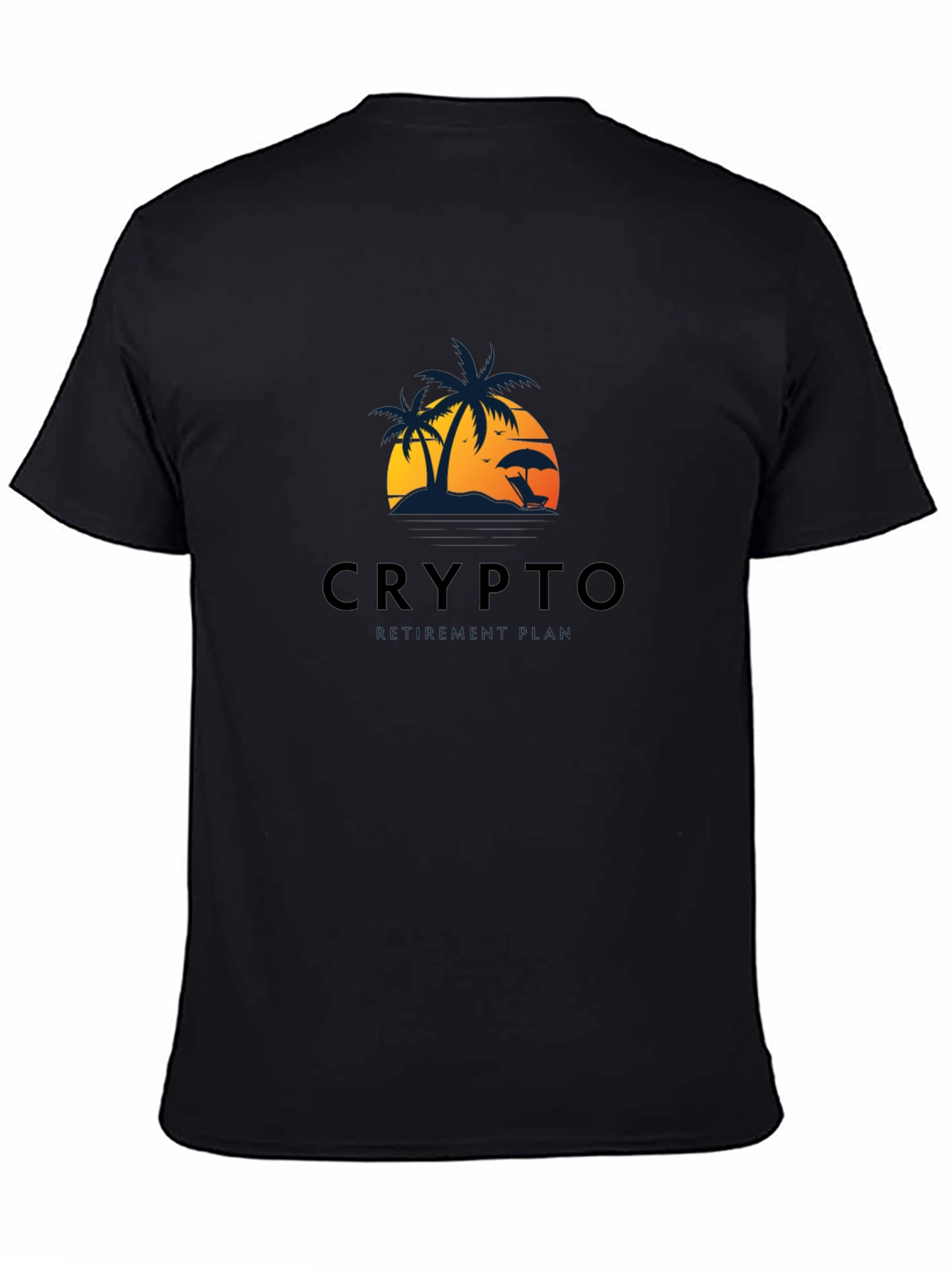Crypto Beach Vibe T-Shirt - Relaxed Fit