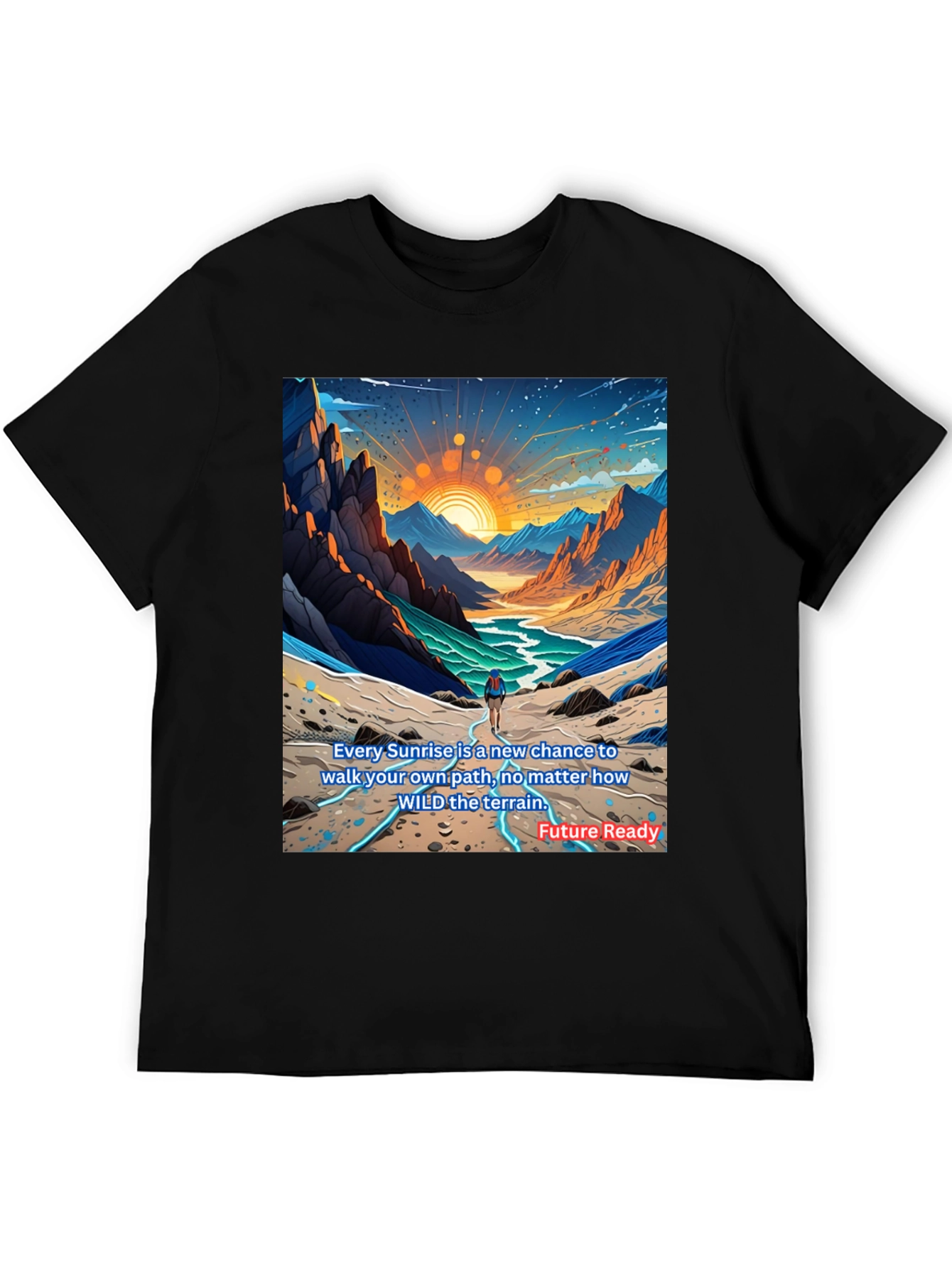 Sunrise Adventure T-Shirt - Explore Your Path