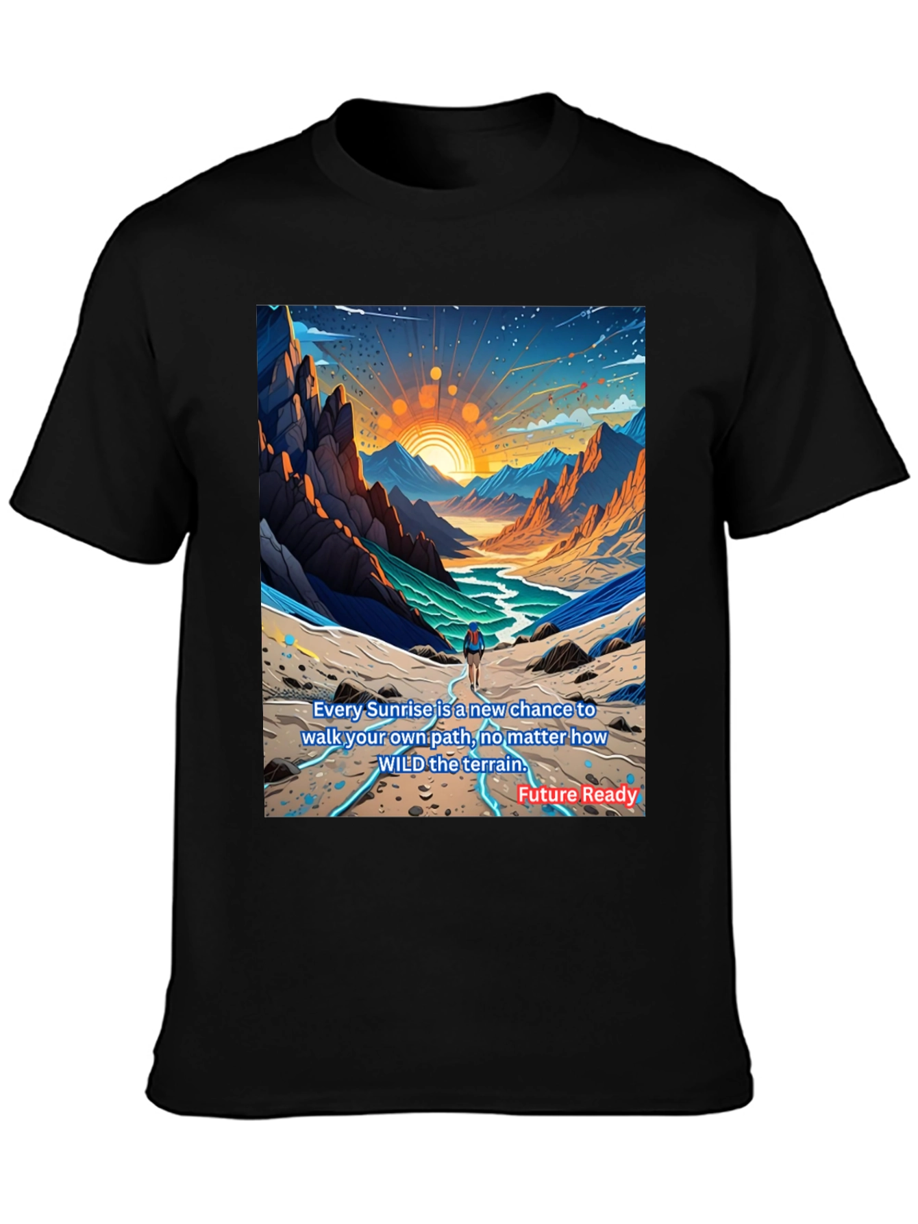 Sunrise Adventure T-Shirt - Explore Your Path