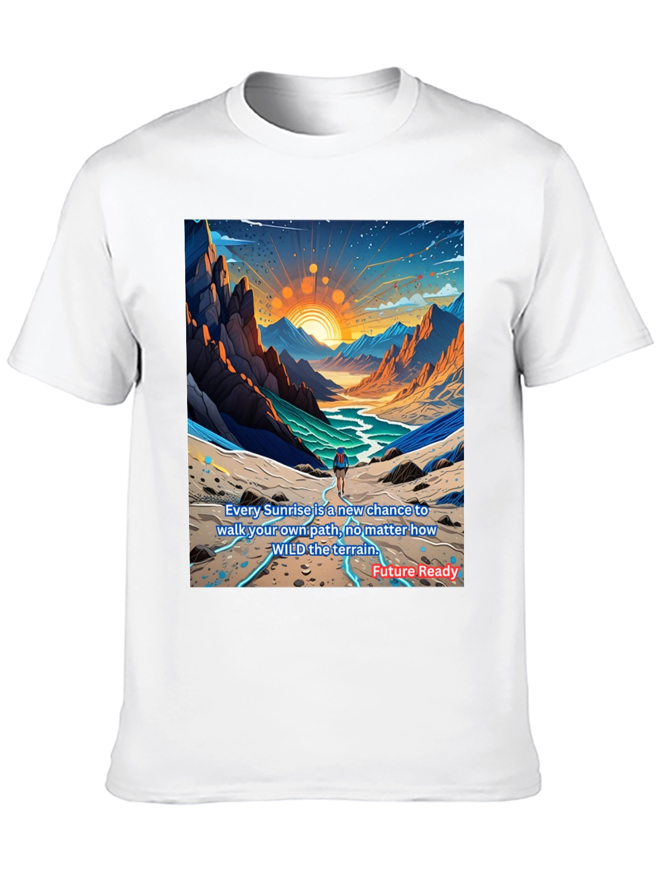 Sunrise Adventure T-Shirt - Explore Your Path