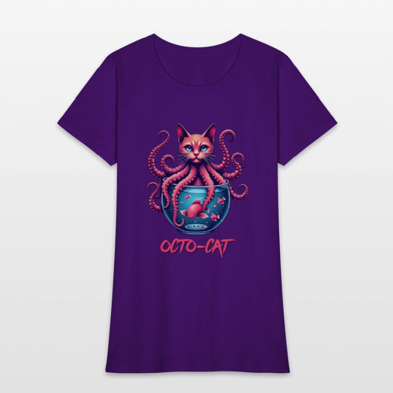 Octo-Cat Creepy Cute Hybrid Monster Design