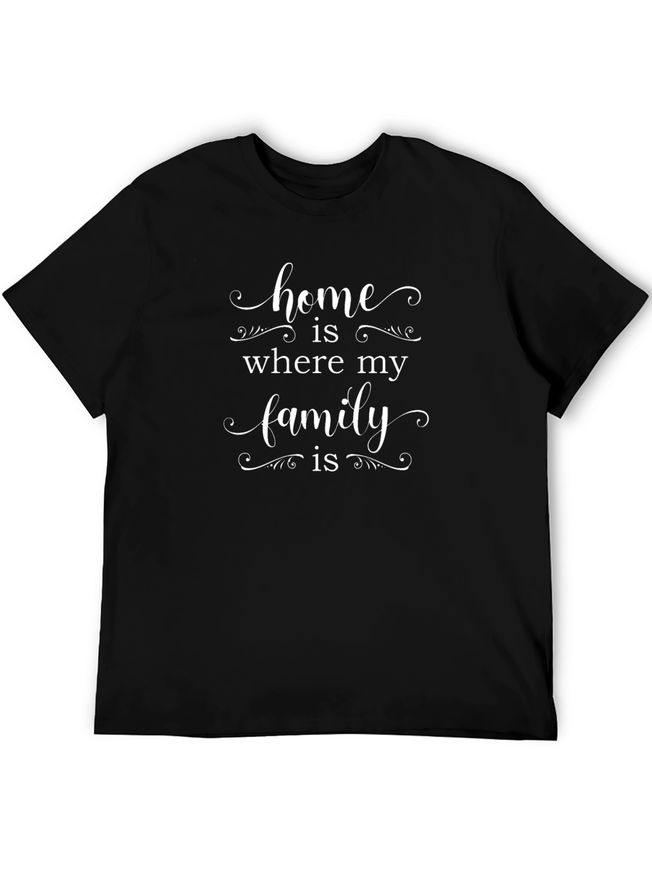 Family Home T-Shirt - Soft Cotton Tee