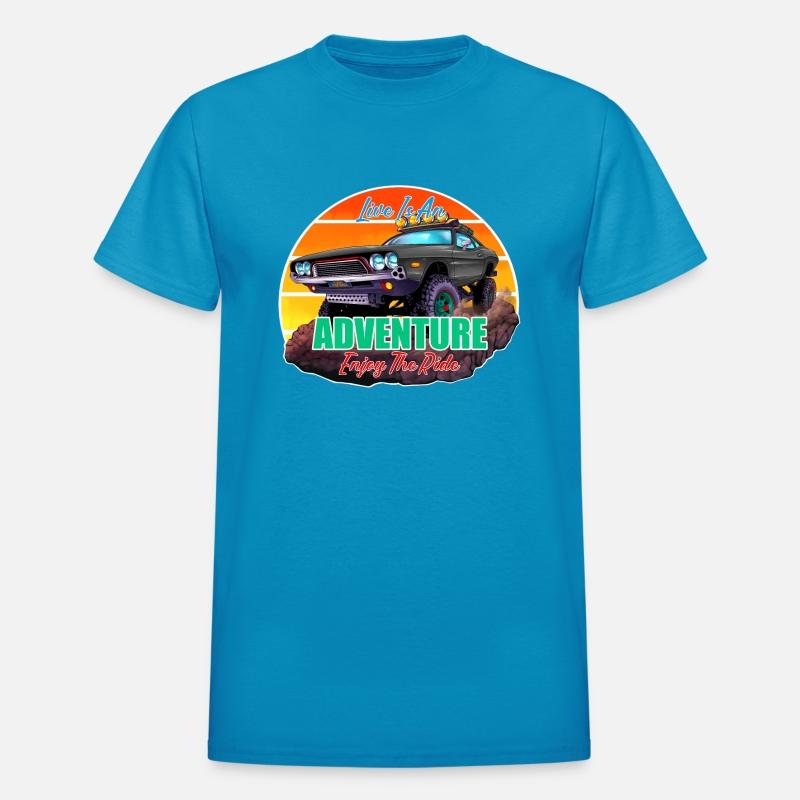 Offroad Black Car with quote 4x4