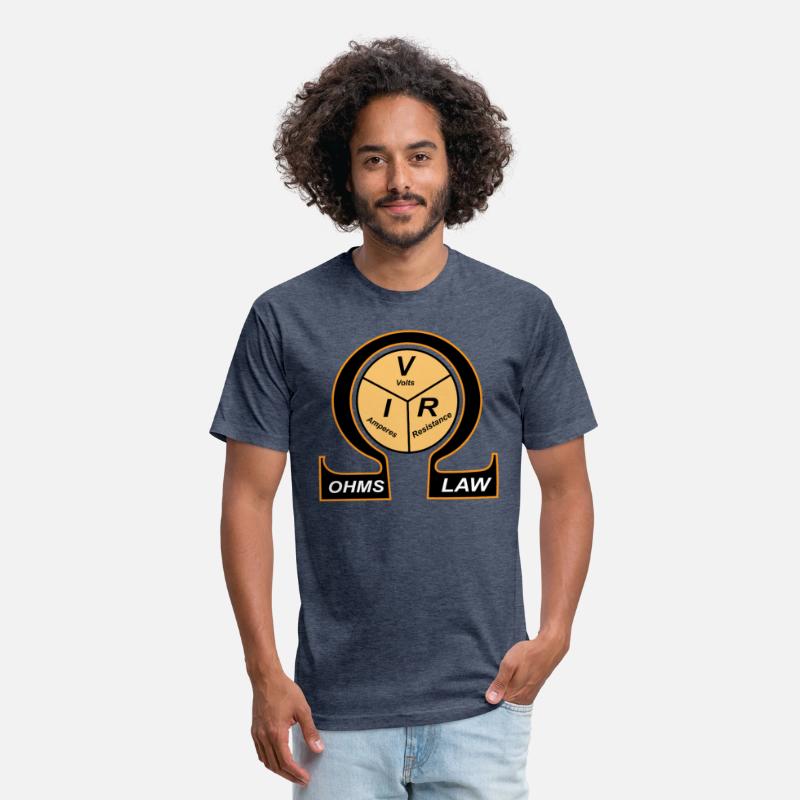 ohm law symbol formula Triangle T-shirts engineers