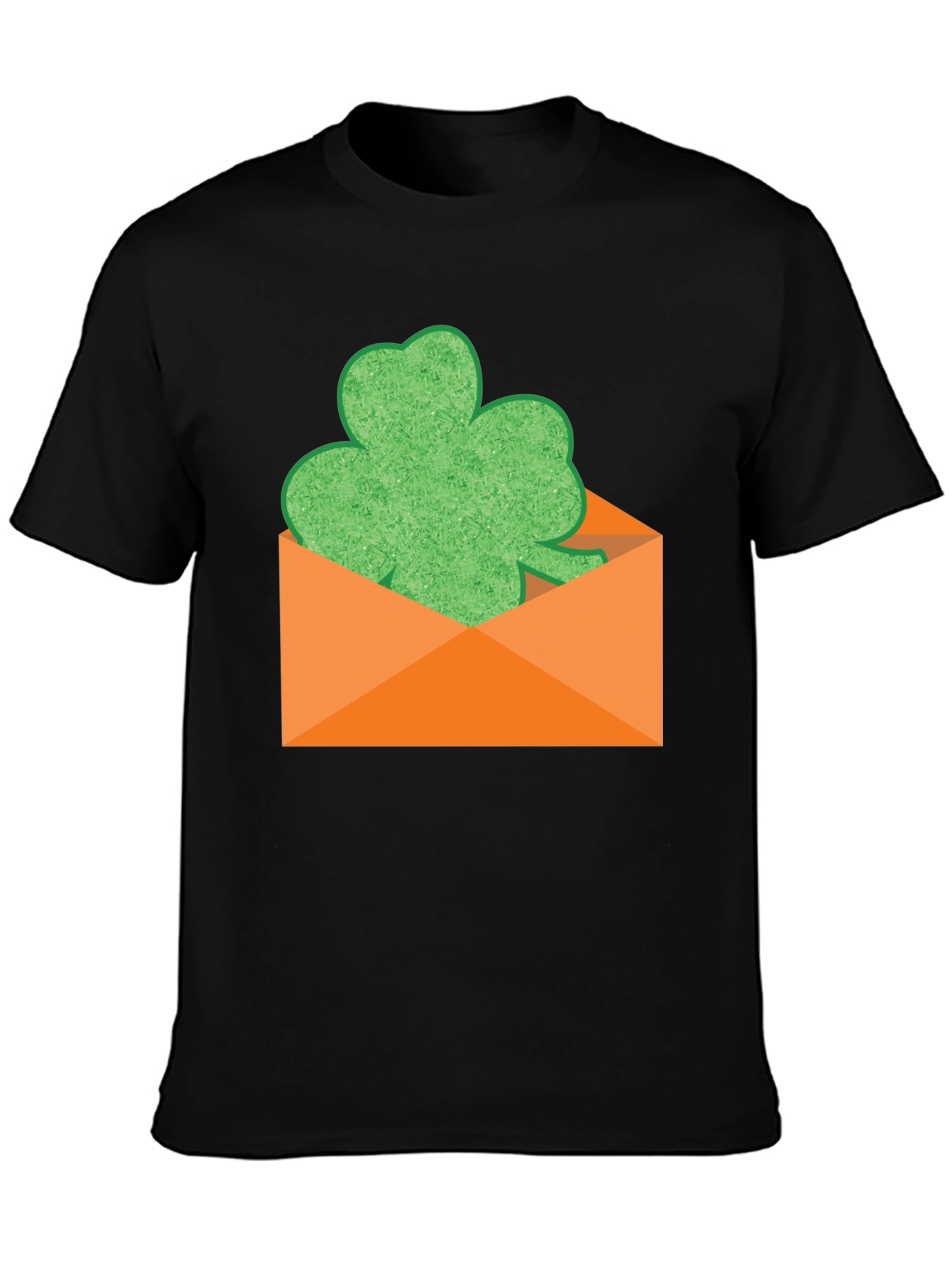 Lucky Clover Envelope T-Shirt - St. Patricks Day
