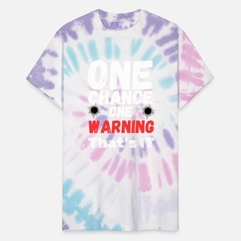 One chance, one warning, that's it