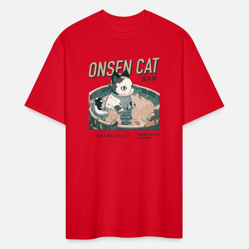 onsen cat - Animal Lover - Animal Party
