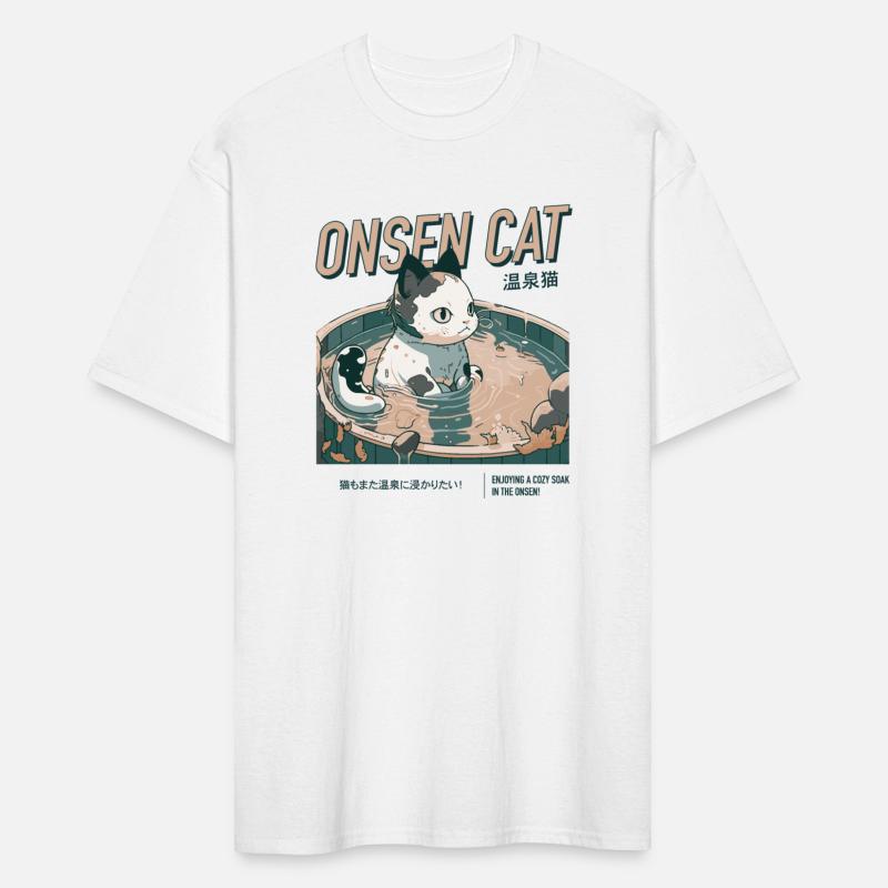 onsen cat - Animal Lover - Animal Party