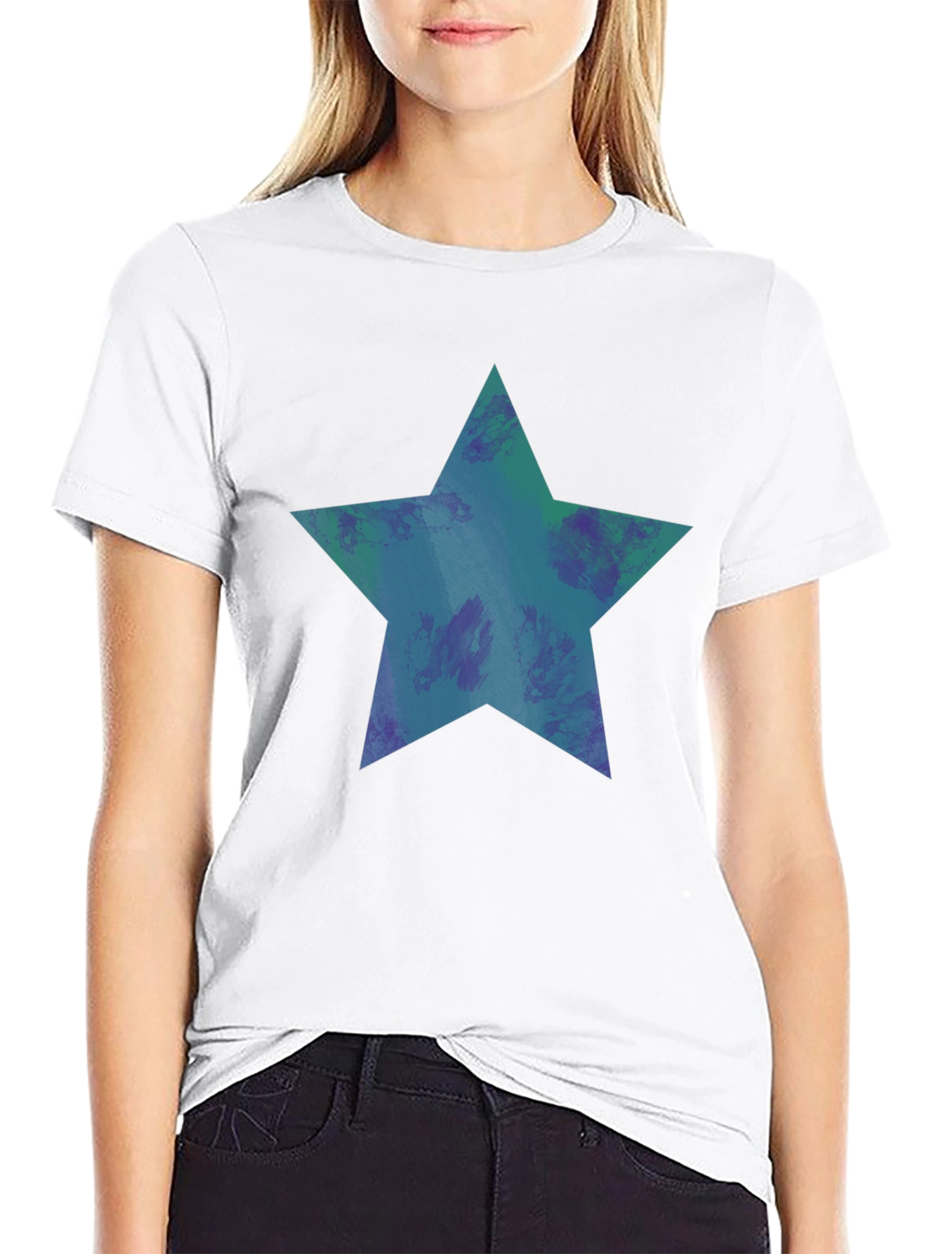 Star Graphic Black T-Shirt